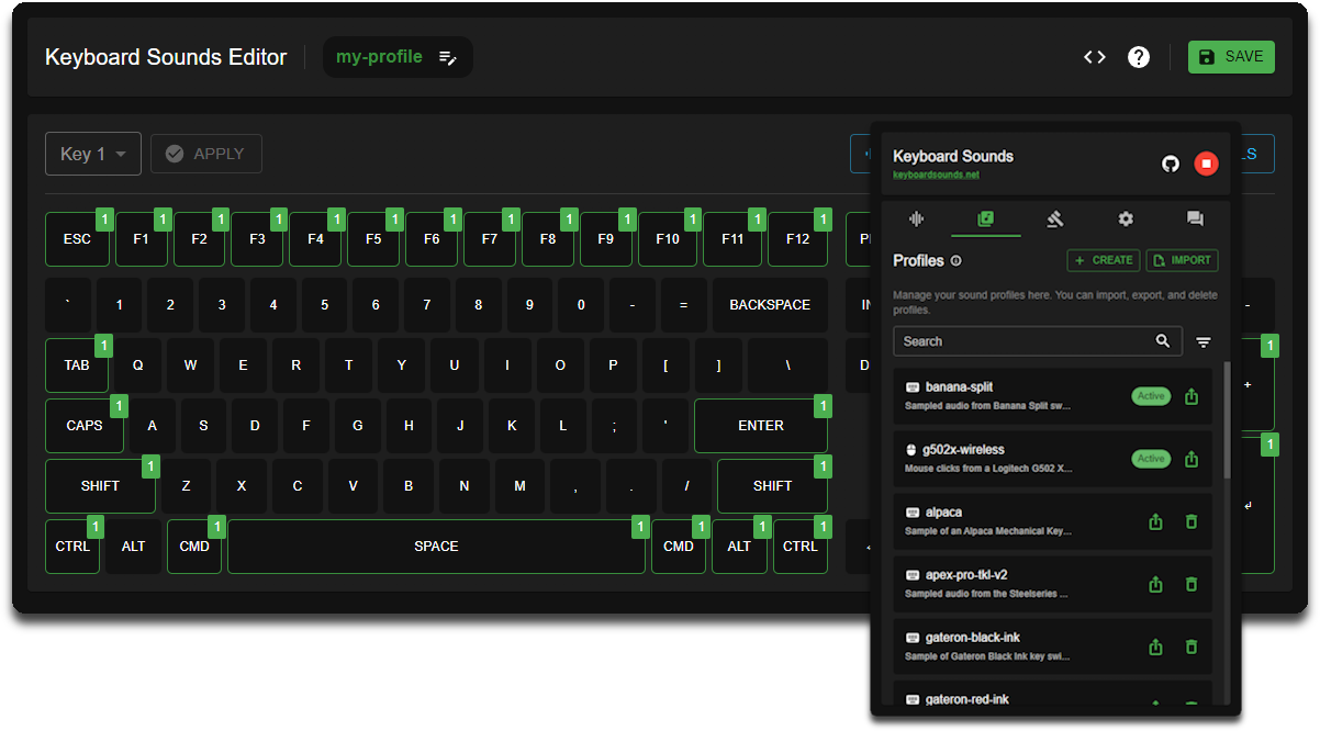 Custom Profiles